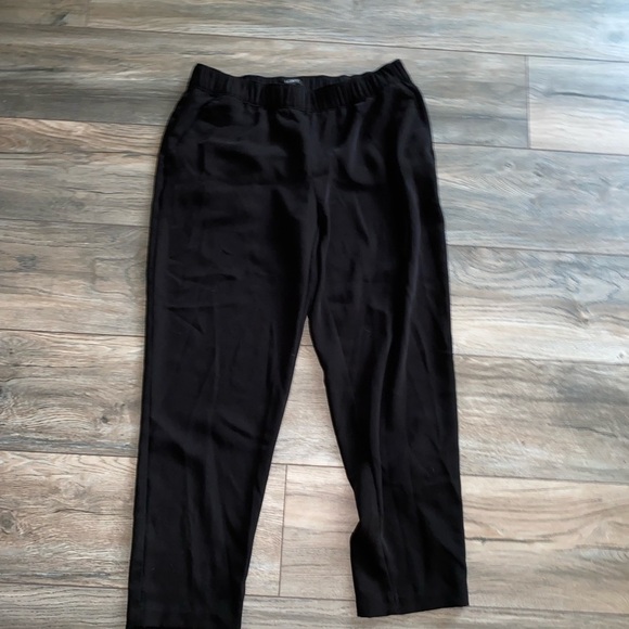 Loft pull on stretchy black pants - Picture 1 of 6